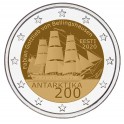 2 euro Estonie 2020 commémorative Antartic