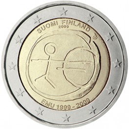 2 euro Finlande 2009 UEM commémorative