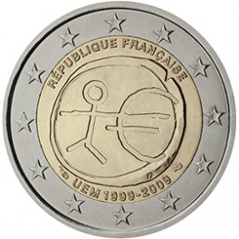 2 euro France 2009 UEM commémorative