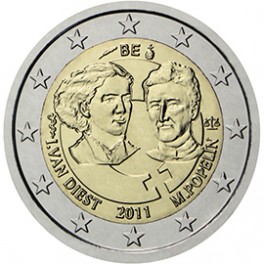 2 euro Belgique 2011 commémorative