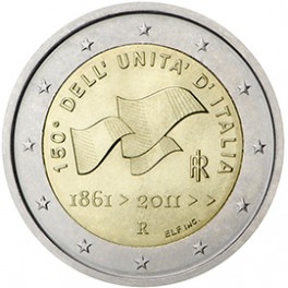 2 euro Italie 2011 commémorative