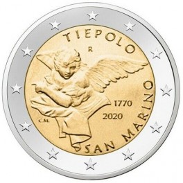 2 euro Saint-Marin 2020 commémorative Tiepolo