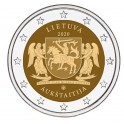 2 euro Lituanie 2020 commémorative Aukstaitija