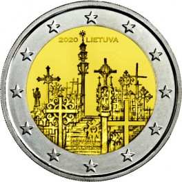 2 euro Lituanie 2020 commémorative colline des croix