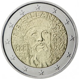 2 euro Finlande 2013 commémorative Sillanpaa