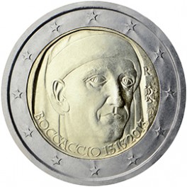 2 euro Italie 2013 commémorative Boccaccio