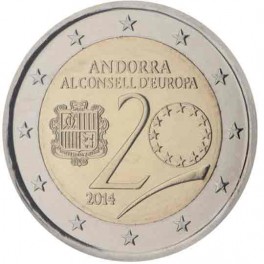 2 euro Andorre 2014 commémorative