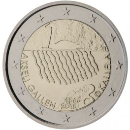 2 euro Finlande 2015 commémorative Gallen-Kallela