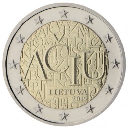 2 euro Lituanie 2015 commémorative
