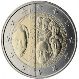 2 euro Luxembourg 2015 commémorative Nassau-Weilbourg