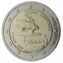 2 euro Portugal 2015 commémorative Timor
