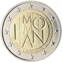 2 euro Slovénie 2015 commémorative