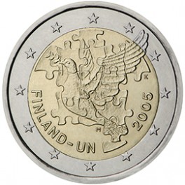2 euro Finlande 2005 commémorative
