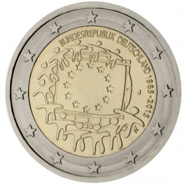 2 euro Allemagne 2015 commémorative drapeau