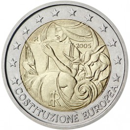 2 euro Italie 2005 commémorative
