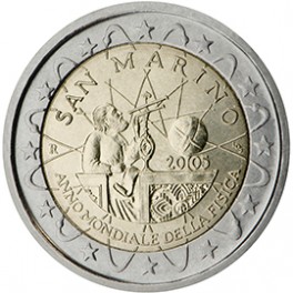 2 euro Saint-Marin 2005 commémorative