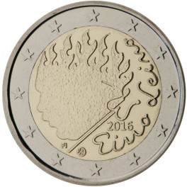 2 euro Finlande 2016 commémorative Eino Leino