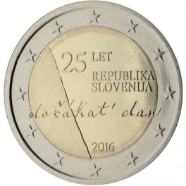 2 euro Slovénie 2016 commémorative