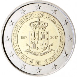 2 euro Belgique 2017 commémorative Liège