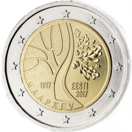 2 euro Estonie 2017 commémorative