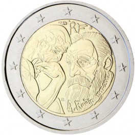2 euro France 2017 commémorative Rodin
