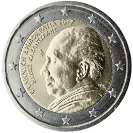 2 euro Grèce 2017 commémorative Kazantzakis