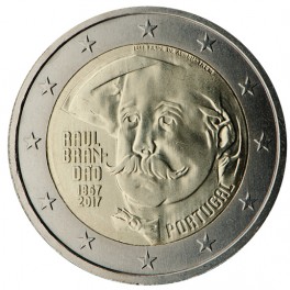 2 euro Portugal 2017 commémorative Raul Brandao
