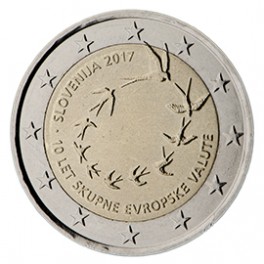 2 euro Slovénie 2017 commémorative