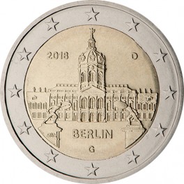 2 euro Allemagne 2018 commémorative Berlin (5 ateliers)