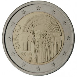 2 euro Espagne 2018 commémorative Compostelle