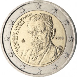 2 euro Grèce 2018 commémorative Kostis Palamas