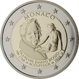 2 euro Monaco 2018 commémorative Joseph Bosio