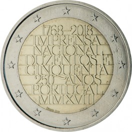 2 euro Portugal 2018 commémorative INCM