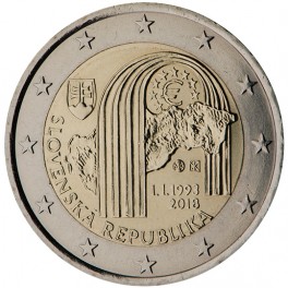 2 euro Slovaquie 2018 commémorative 