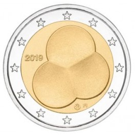 2 euro Finlande 2019 commémorative 