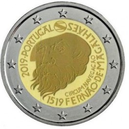 2 euro Portugal 2019 commémorative Magellan