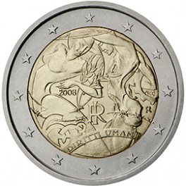 2 euro Italie 2008 commémorative