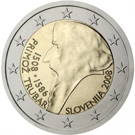 2 euro Slovénie 2008 commémorative