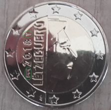 2 euro luxembourg 2018 pont de selve