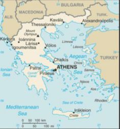 carte de grece