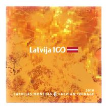 coffret BU lettonie 2018