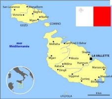 carte de Malte
