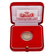 2 euro commémorative monaco 2025 comté de Carladès